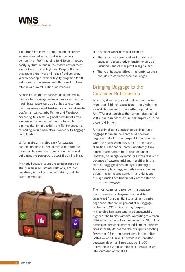 Strategies for Optimizing Baggage Handling to Increase Customer Loyal…