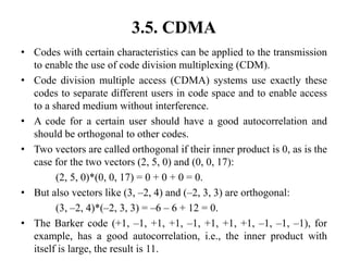 Cdm Coding Example MEDIUM ACCESS CONTROL | PPTX