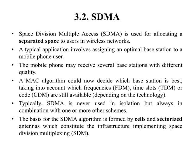 MEDIUM ACCESS CONTROL | PPTX | Computer Networking | Computing