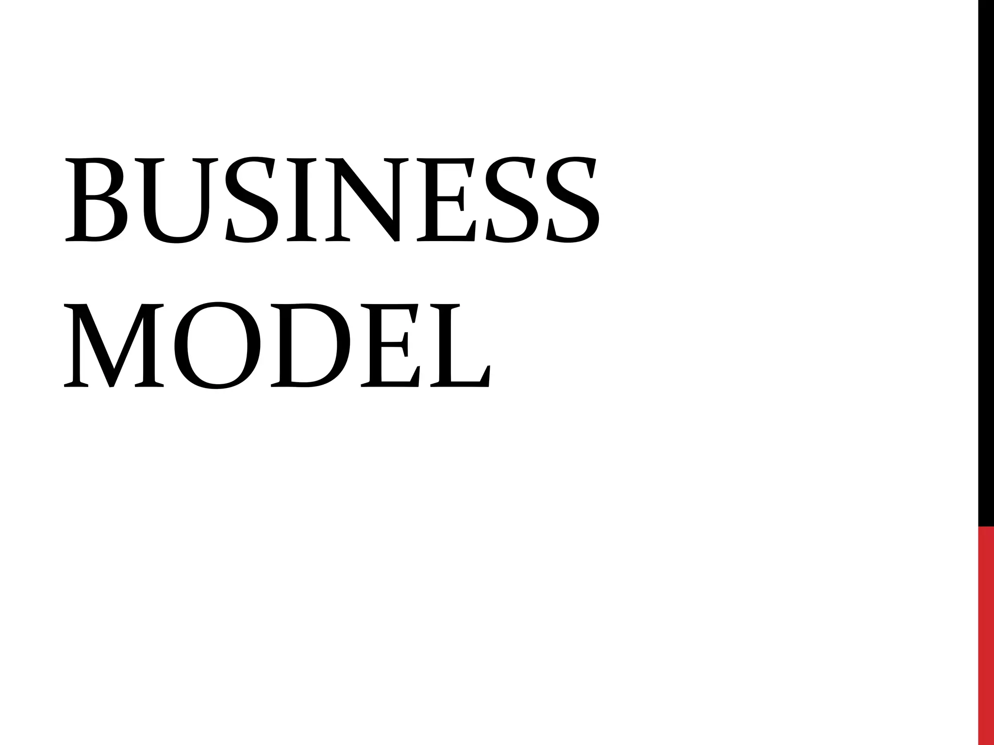 Business Model