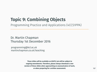 Dr. Martin Chapman
programming@kcl.ac.uk
martinchapman.co.uk/teaching
Programming Practice and Applications (4CCS1PPA)
Top...