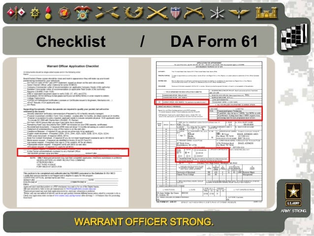 wo brief 2013_new da form 160 r