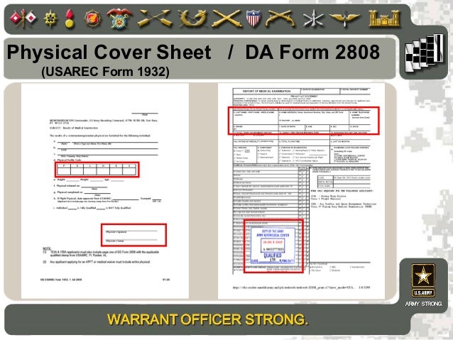 wo brief 2013_new usarec form 1936