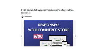 woocommerce online store