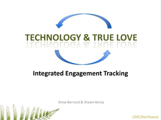 Technology & True Love Integrated Engagement Tracking Drew Bernard & Shawn Kemp ONE/Northwest 