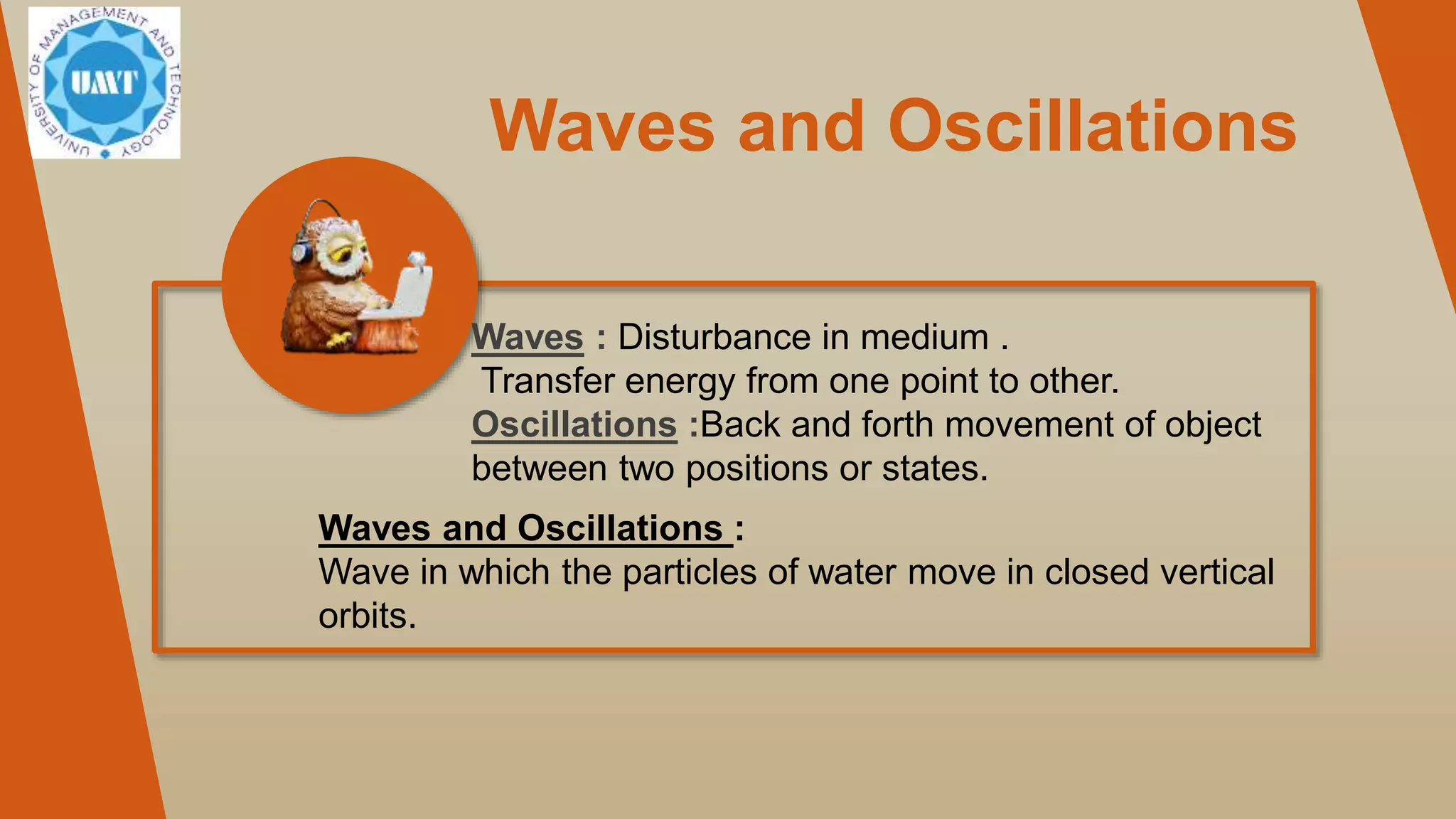 Waves and Oscilation | PPT