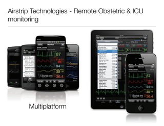 Airstrip Technologies - Remote Obstetric & ICU
monitoring




       Multiplatform
 