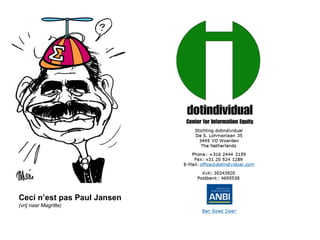 Ceci n’est pas Paul Jansen (vrij naar Magritte) 
