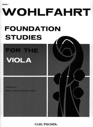 Wohlfahrt foundation studies 1