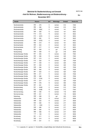 Wohnlagenverzeichnis2011
