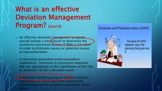 Deviation management new (1) | PPTX