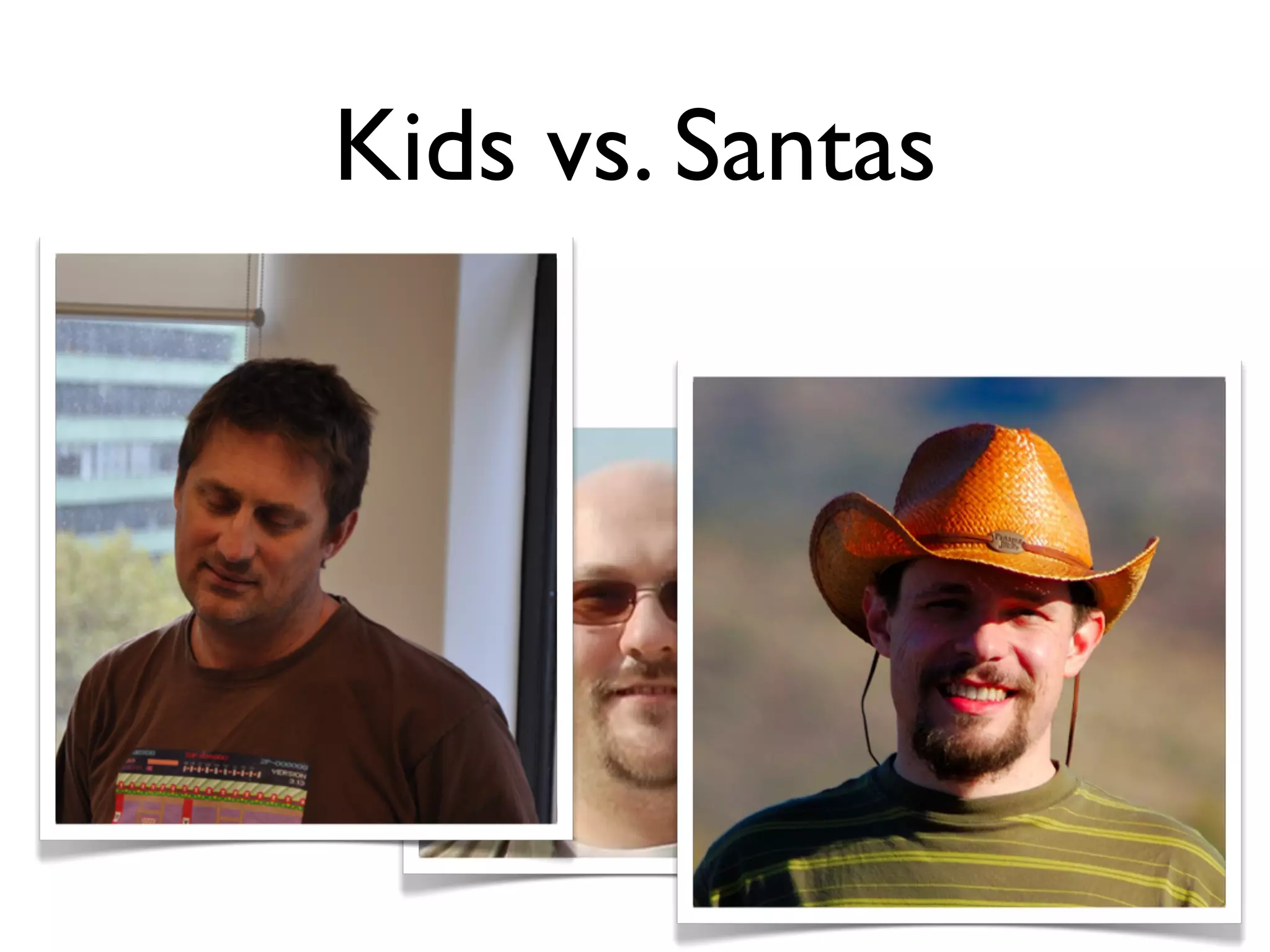 Kids vs. Santas
 