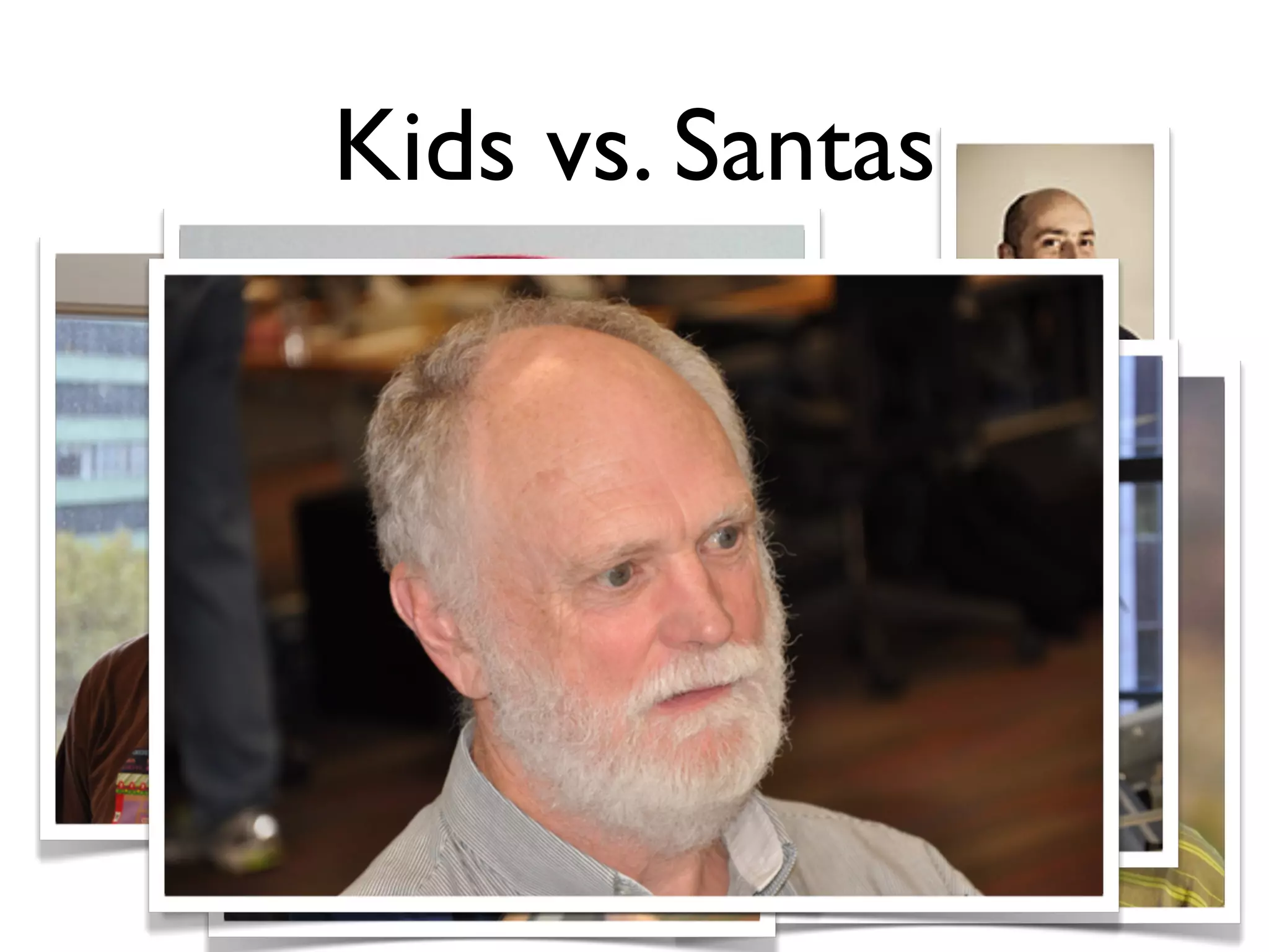 Kids vs. Santas
 