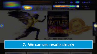 7. We can see results clearly
 