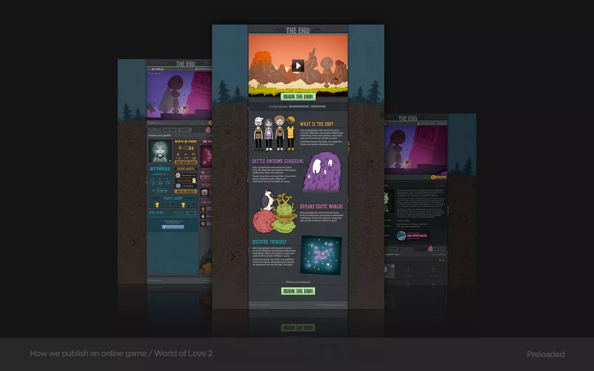 How we publish an online game / World of Love 2   Preloaded
 