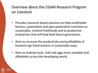 Moving up the livestock ladder: Gender and equity