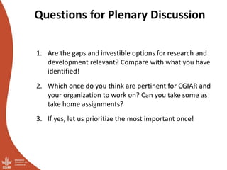 A literature review on gender in livestock  research in Ethiopia