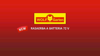Tagliaerba a batteria WOLF-Garten serie POWER