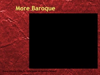 More Baroque Durer, Albrecht (1506, Le Christ parmi les docteurs, Madrid)