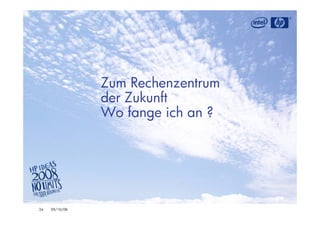 "Rechenzentrum Der Zukunft". Wolfgang Egger (HP Austria)