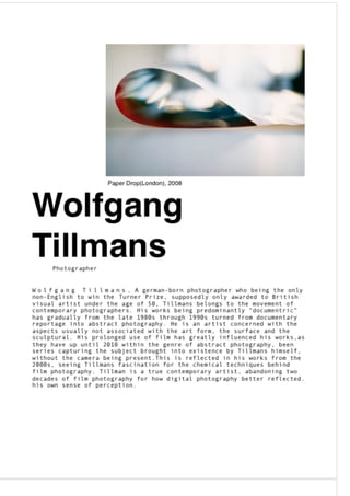 Wolfgang tillmans