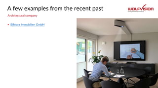A few examples from the recent past
 BiNova Immobilien GmbH
Architectural company
 