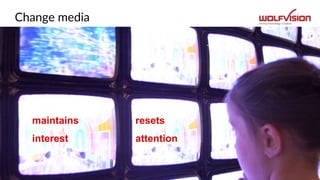 Change media
 test
maintains
interest
resets
attention
 