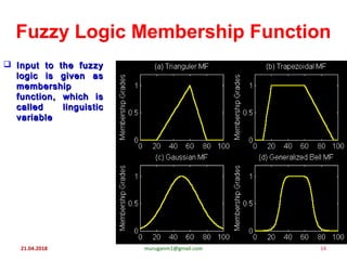 DESIGN AND SIMULATION OF FUZZY LOGIC CONTROLLER USING MATLAB | PPT