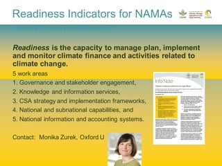 Metrics for Monitoring Climate-Smart Agriculture | PDF