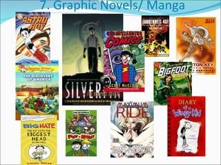 7. Graphic Novels/ Manga 