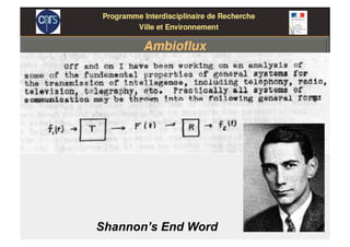 Shannon’s End Word
 