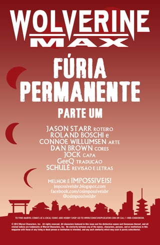 Wolverine Max 001