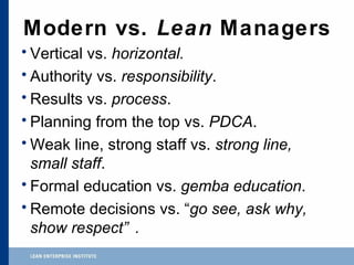 Womack Lean For The Long Term | PPT