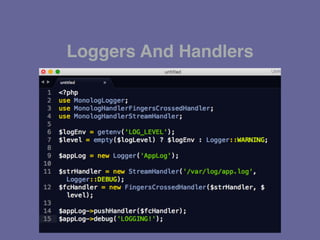 Loggers And Handlers
 