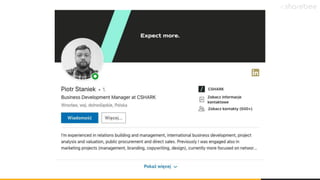 Pierwsze kroki w karierze IT: LinkedIn - wykorzystaj potencjał sieci