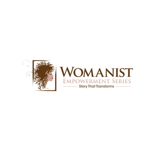 Womanist empowermentseries customlogodesign_opt2