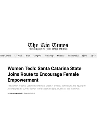 Womans tech