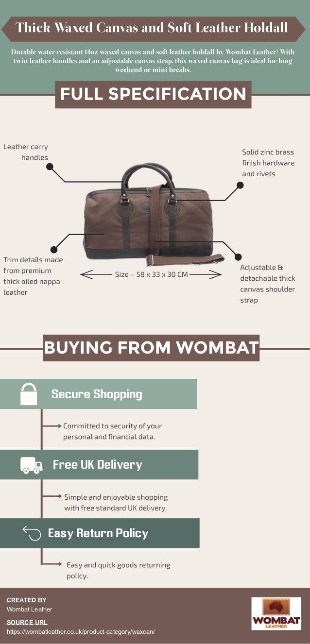 soft leather holdall
