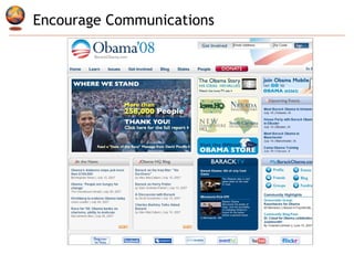 Encourage Communications 