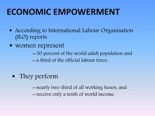 Women empowerment in INDIA | PPTX