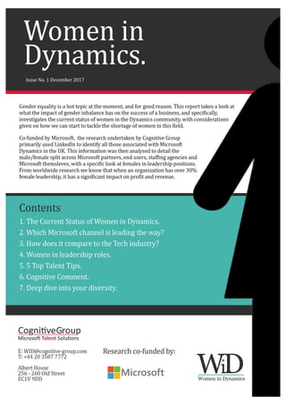 Women in Microsoft Dynamics: The Report 