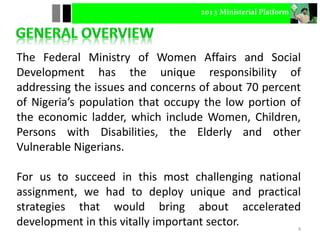 Ministry of Women Affairs | PDF