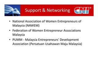 Women & Entrepreneurship in Malaysia - Strategies & Action Plans | PDF