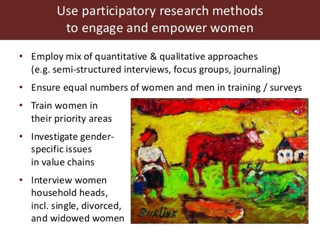 Women and livestock: Why gender matters are big matters