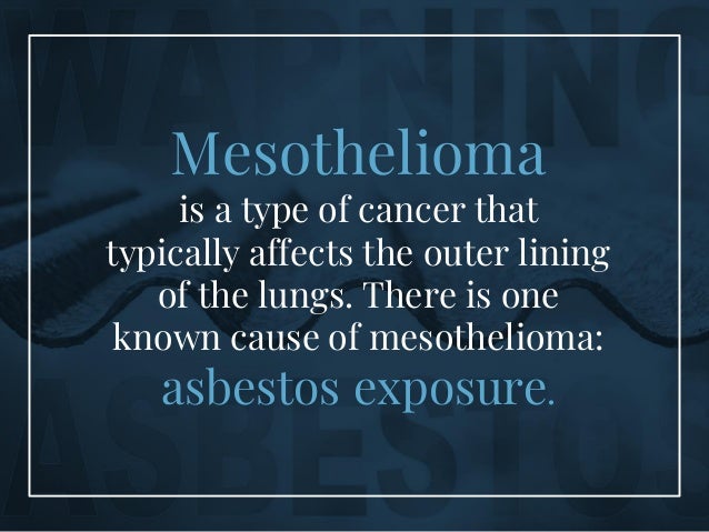 mesothelioma both lungs