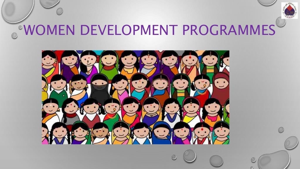 Women development programmes of india