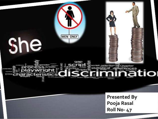Women Discrimination Ppt