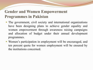 Women Education in Pakistan at different levels.pptx
