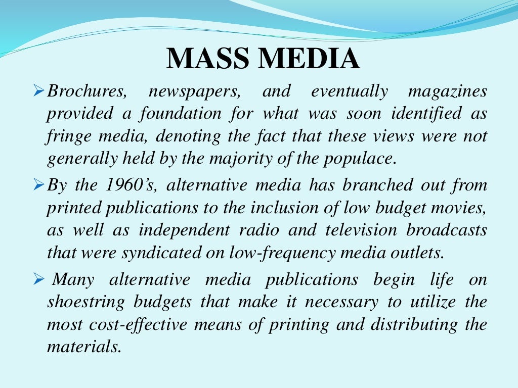 Role Of Mass Media In Women Empowerment