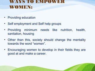 Womenempowerment 140722133130-phpapp02